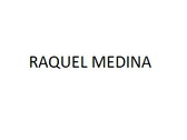 Dra. Raquel Medina Fenollar