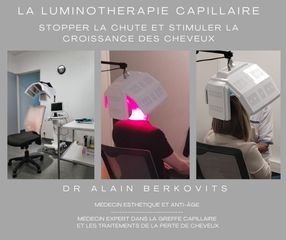 Luminotherapie capillaire - Dr Alain Berkovits