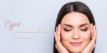 Microinjerto capilar de cejas