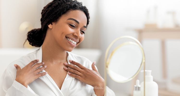 Cómo prevenir las arrugas en el cuello y el escote