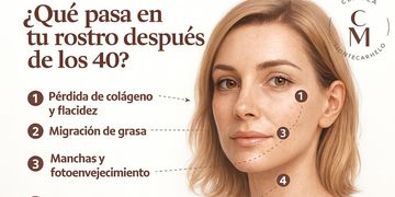 Qué ocurre en tu rostro a partir de los 40: el verdadero origen del envejecimiento y cómo mejorarlo antes del lifting facial Qué ocurre en tu rostro a partir de los 40: el verdadero origen del envejecimiento y cómo mejorarlo antes del lifting facial