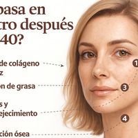 Qué ocurre en tu rostro a partir de los 40: el verdadero origen del envejecimiento y cómo mejorarlo antes del lifting facial