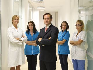 El Doctor Solesio y su equipo