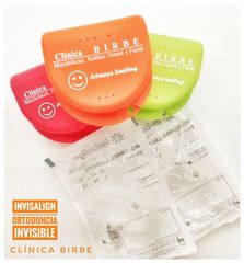Cajas para férulas invisibles y aparatos dentales