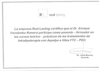 Formador real lasting
