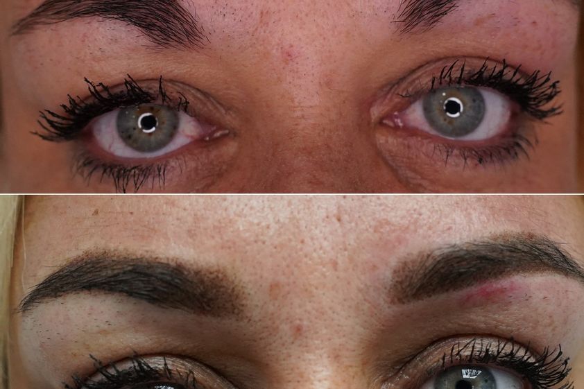 Microblading antes y después - 869648