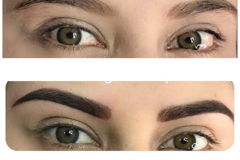 Microblading antes y después - 829222