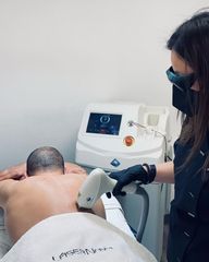 Depilación láser diodo hombres indoloro