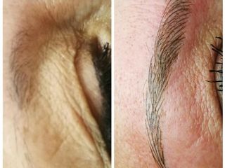 Antes y después micropigmentacion cejas
