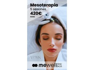 Mesoterapia 5 sesiones por 420€