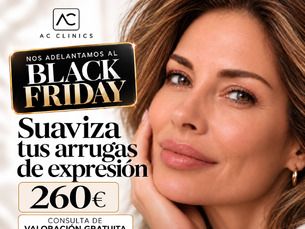 Suaviza tus arrugas de expresión con la promoción de Black Friday