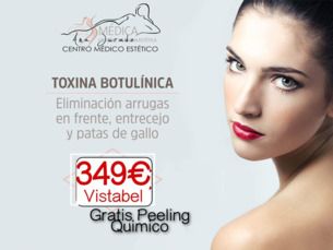 Vial de Toxina Butolínica + Peeling Químico gratis!
