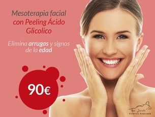 Mesoterapia Facial con Peeling Ácido Glicólico por 90€