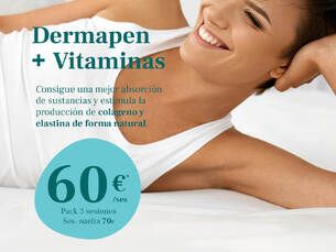 Dermapen + Vitaminas específicas 60€/ses.*