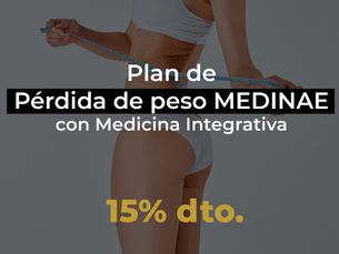 Promo: Plan de Pérdida de Peso Medinae con Medicina Integrativa - 15% Dto.