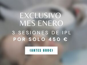 PROMO BIENVENIDA IPL - EXCLUSIVO MES ENERO