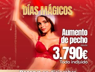 Aumento de pecho 3.790€