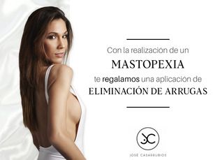 Mastopexia + eliminación de arrugas