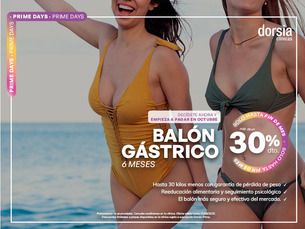 BALÓN GÁSTRICO CON MÁS DE UN 30% DE DESCUENTO