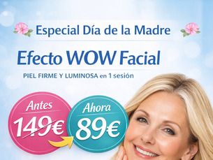 PACK FLASH EFECTO WOW FACIAL 89€