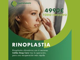 Rinoplastia ultrasónica 4.990€ todo incluido