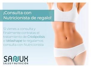 ¡Llévate una consulta gratis con nuestro nutricionista!