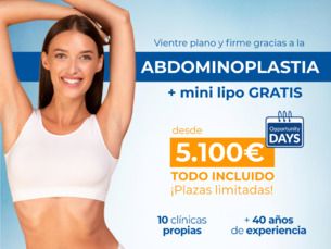 Abdominoplastia desde 5.100€