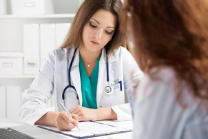 Consulta con una médico