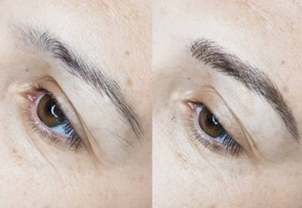 Micropigmentación en cejas