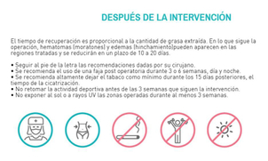 Recomendaciones postliposucción