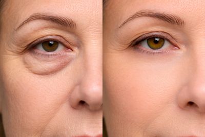 Antes y después de Blefaroplastia