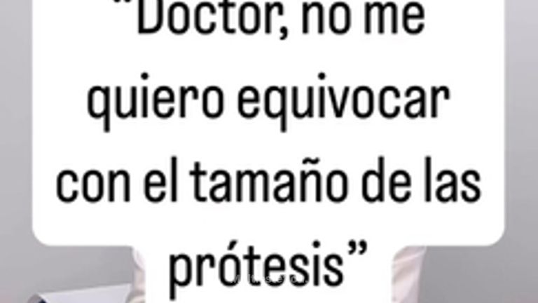 Tamaño de prótesis