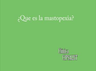Mastopexia - Clínica Cipsalut