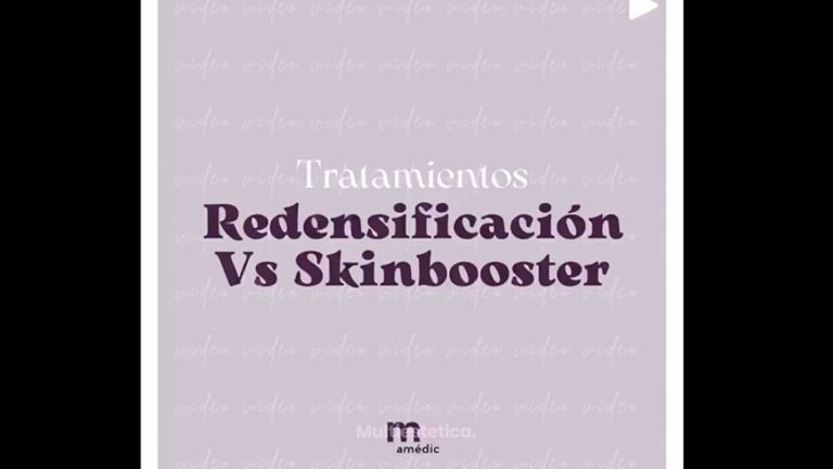 Tratamientos Redensificación vs. Skinbooster - Clínica Amédic