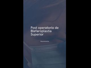 Post operatorio - Dr. Jiménez Ortiz