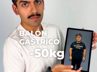 -50 kg en 1 año con Balón Gástrico - Clínica Opción Médica