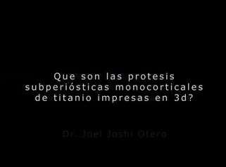 Aumento de mentón - Dr. Joshi Otero