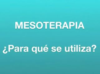 Mesoterapia - Dra. Esther Subirachs