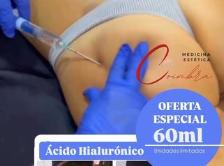 60ml - 899,00€ 💉✨ AUMENTO DE GLÚTEOS CON ÁCIDO HIALURÓNICO