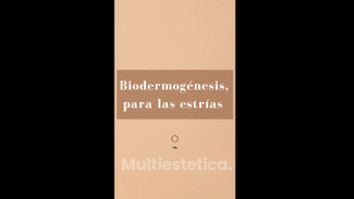 BIODERMOGÉNESIS PARA ESTRÍAS - Clínica Graziella Moraes