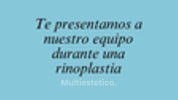 Dr. José Rey Vasalo - ¿Sabes quién te acompaña durante una rinoplastia🧑🏻
